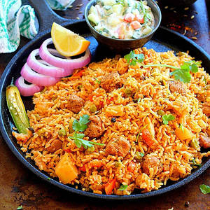Chaap Biryani