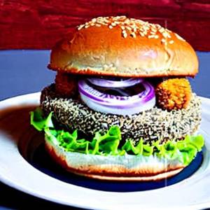 Paneer Cheese Burger
