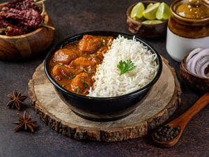 Punjabi Dum Aloo Rice Bowl