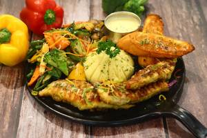 Grilled Fish In Lemon Butter Sauce