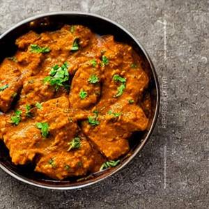 Brown itchna   fish masala