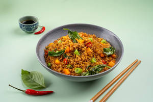 Chilli Basil Fried Rice Veg