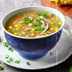 Chicken Mushroom Sweet Corn Soup