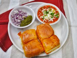 Cheese Pav Bhaji 