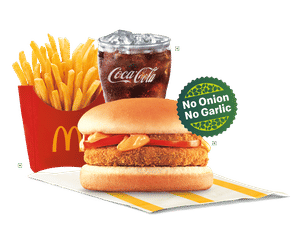 EVM McAloo Tikki Burger®  No Onion No Garlic
