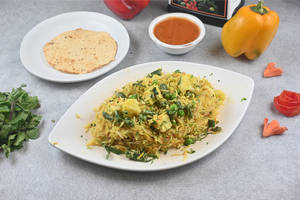 Veg Pulav (with Curry)