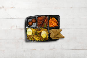 Chicken Kolapuri Thali