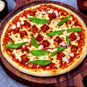 Pizza lazg paneer cheese