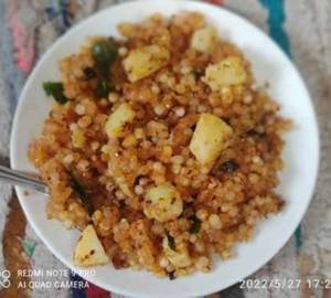 Sabudana Khichdi With Dahi 1 Plate