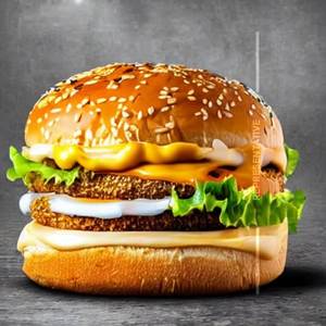 Cheese Lava  Burger Chicken