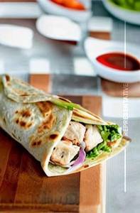 Chicken exotica wrap