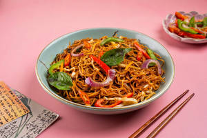 Chilli Basil Noodles Veg