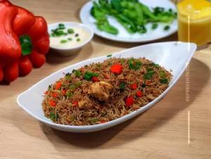 Schezwan Chicken Fried Rice-
