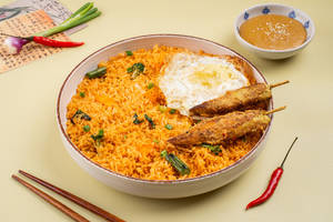Indonesian Nasi Goreng Sea Food And Chicken