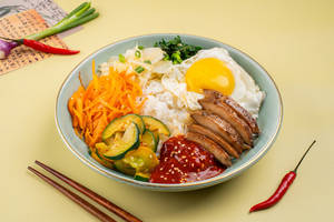 Korean Bibimbap- Chicken