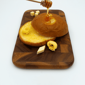 Bun Maska With Honey