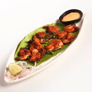 Hot Chilli Tiger Prawns (Tawa Fry)