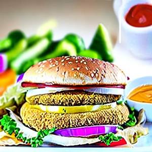Veg Tikka Burger