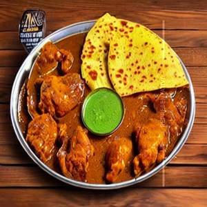 Boneless chicken curry plate [full]