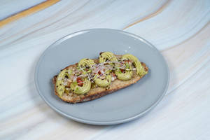 Avocado Cream Cheese Toast