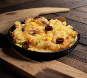 Veg Americano White Sauce Macaroni Pasta