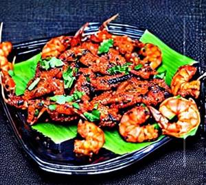 Prawns pepper fry