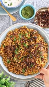 Mutton fried rice [full]