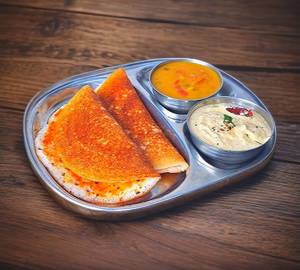 2 Ghee Carrot Dosa