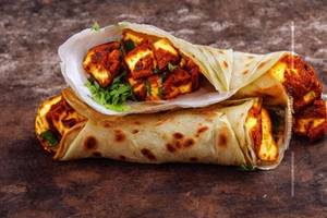 Egg Butter Paneer Roll