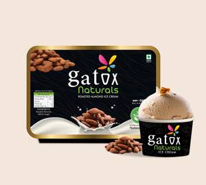 Roasted Almonds Family Pack [400 Grams, 5 Scoops]