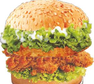 Tower al chicken burger