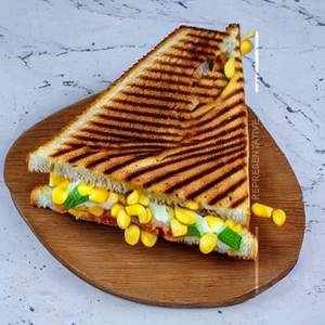 Corn Cheese Grilled Sandwich