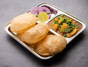 Ajwine Poori And Sabji