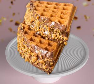 Butterscotch waffle