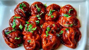 Chilli momos                                                                                         