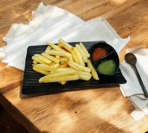 Plain salted french fries