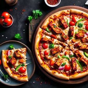 Chicken Tikka Pizza