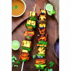 Paneer Achari Tikka