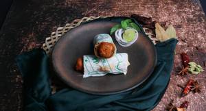 Mushroom Tikka Roll
