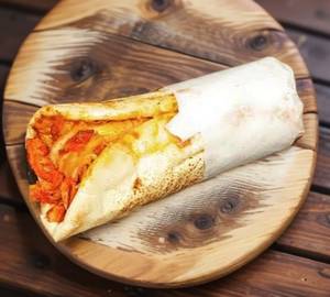 Schezwan open shawarma