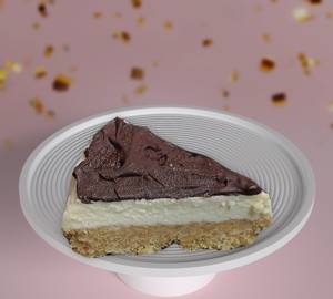 Dark chocolate cheesecake Slice