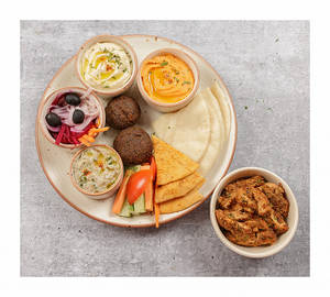 Mezze Platter - Small  With Chicken