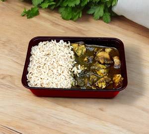 Brown Rice and Coriander Chicken