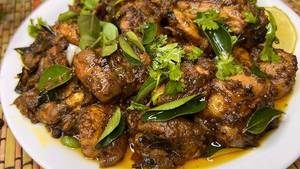 Pepper chicken dry