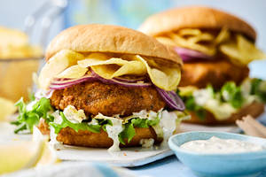 Fish N Chips Burger