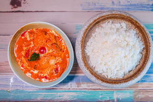 Chicken Thai Red Curry With Jasmine Rice