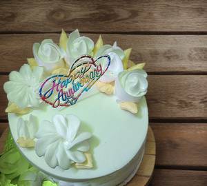 White forest cake