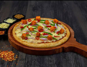 Paneer Onion Capcicum Pizza