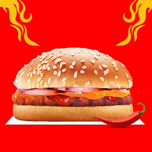 Chicken Tedha Teekha Burger