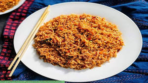 Schezwan Egg Fried Rice